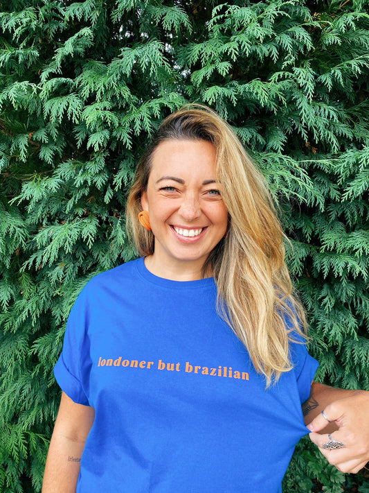 T-shirt "Londoner but Brazilian"