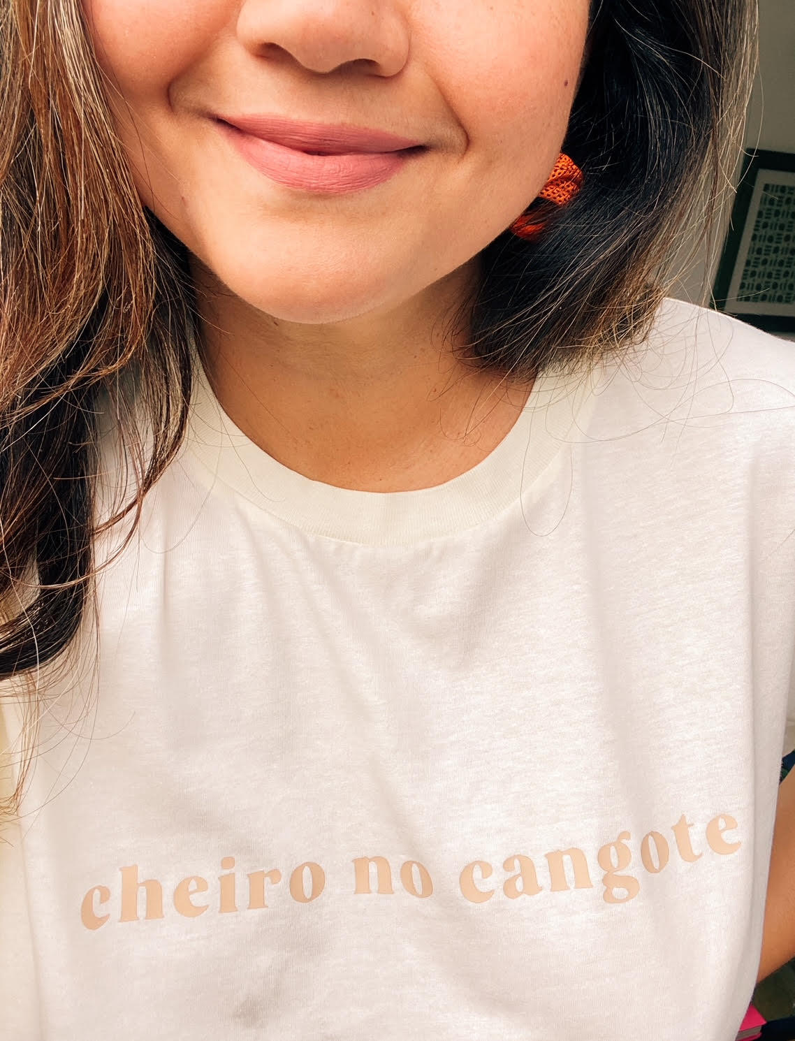 T-shirt "Cheiro no Cangote"