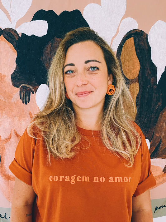 T-shirt "Coragem no Amor"