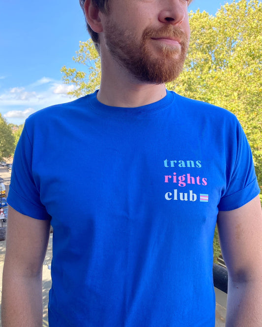 T-shirt "Trans Rights Club"