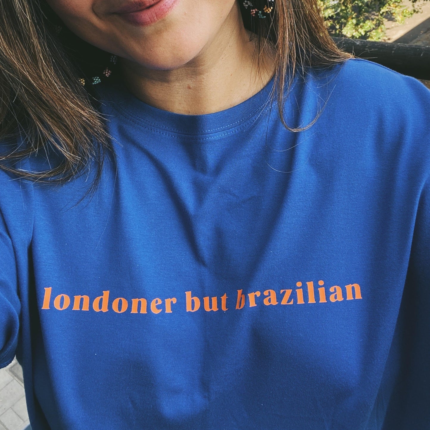 T-shirt "Londoner but Brazilian"